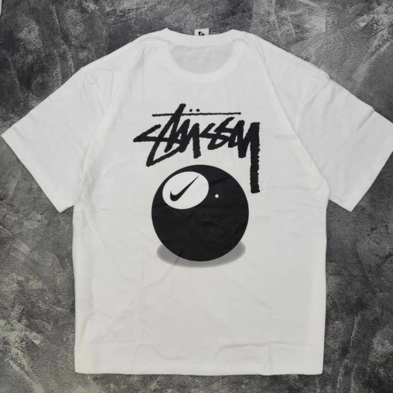 Kaos T-shirt Stussy eightball x Nike second