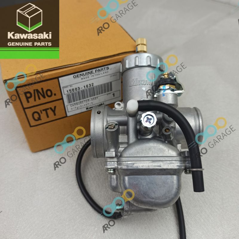 Karburator Mikuni Vm28 karbu Ninja RR old assy fullset Original Kawasaki 15003-1632