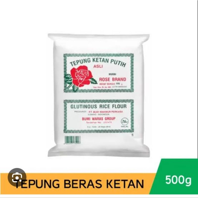 

TEPUNG BERAS KETAN ROSE BRAND 500gr