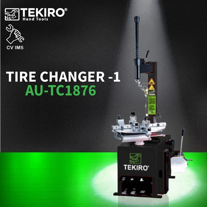 Mesin Tire Changer Otomatis TEKIRO AU-TC1876 Pengganti Ban Mobil Motor Velg Automatic