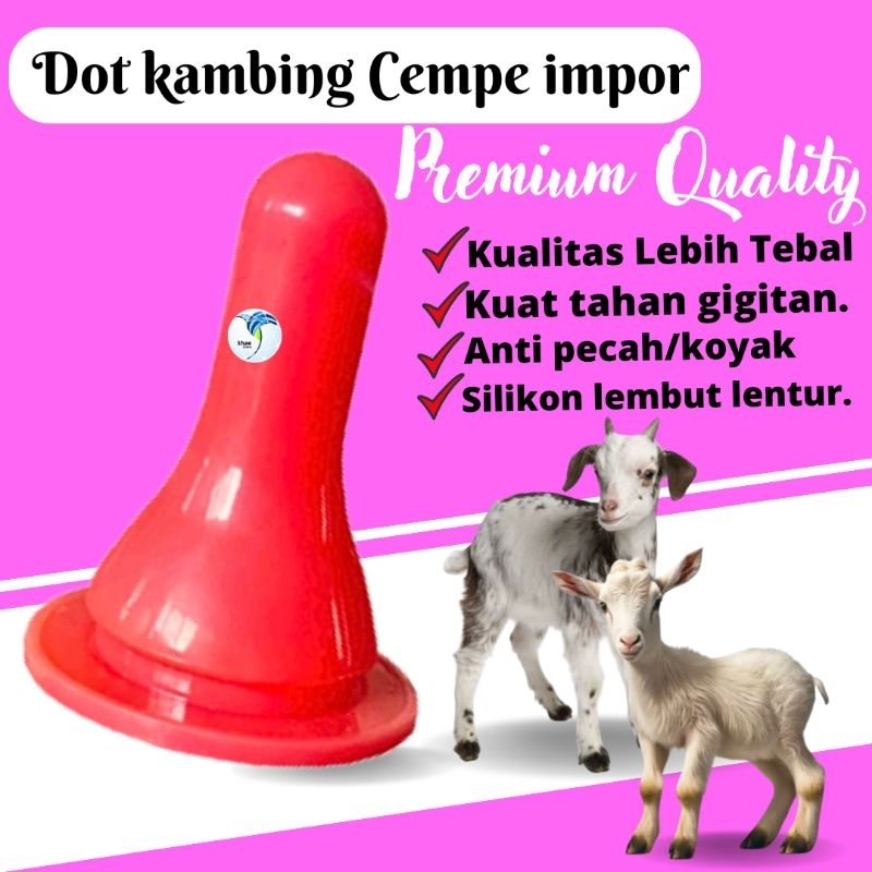 Dot Kambing Dot Cempe Cemple Domba silikon Tebal Model Terbaru Shaestore15