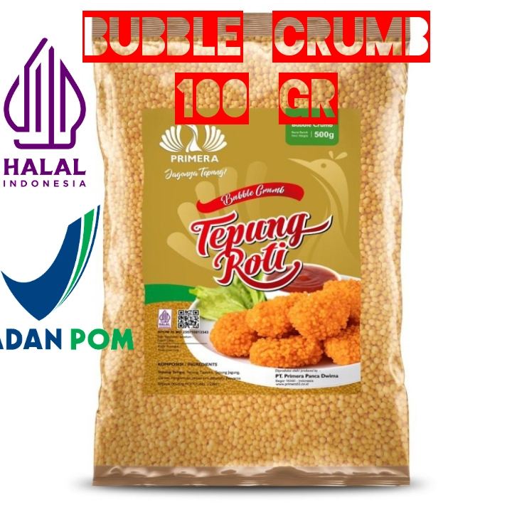 

Bubble crumb / tepung roti bulat 100 gr