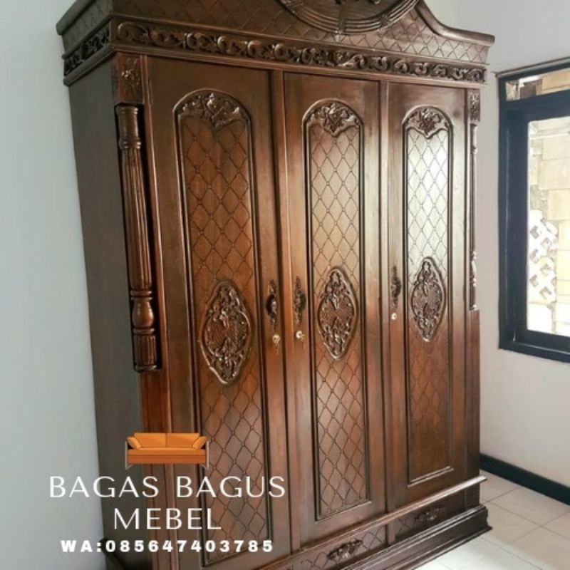 lemari Amira lemari minimalis lemari antik lemari ukir kayu jati