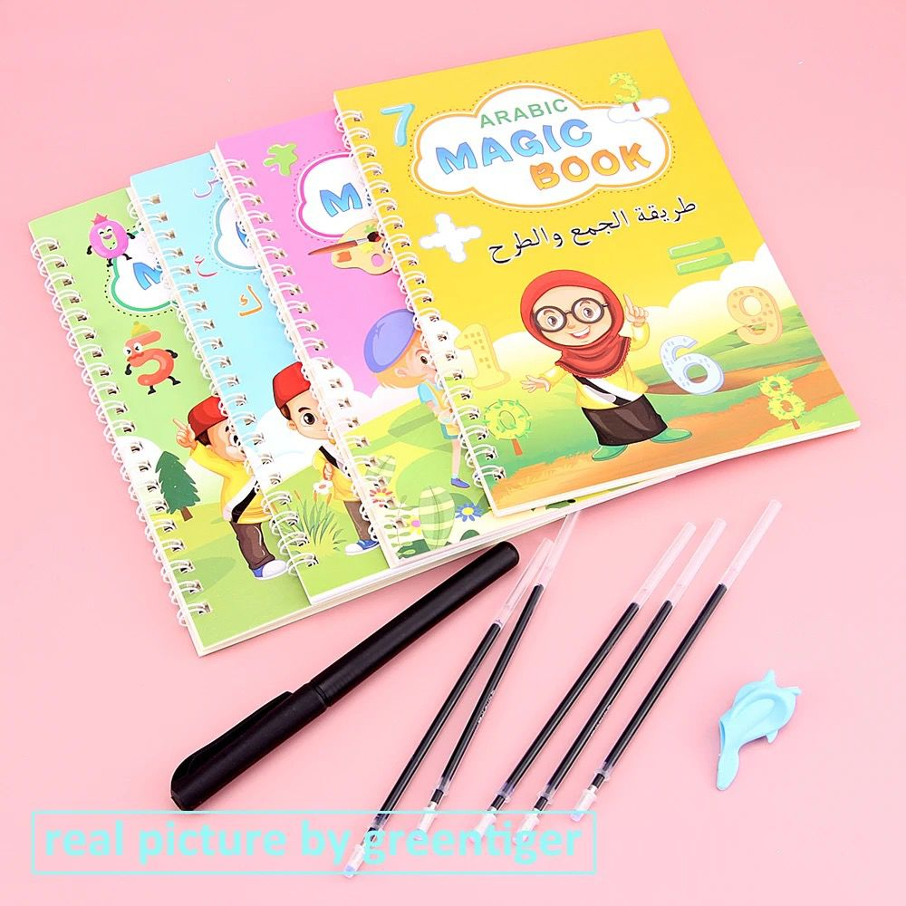 

Sank Magic Book 4 Buku / Set Magic Practice Book Original / Buku Sank Magic 1 Set isi 4 Buku + Pulpen