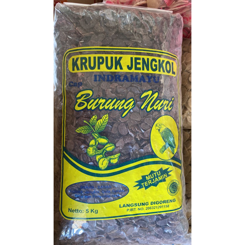 

krupuk jengkol cap burung nuri 500gr