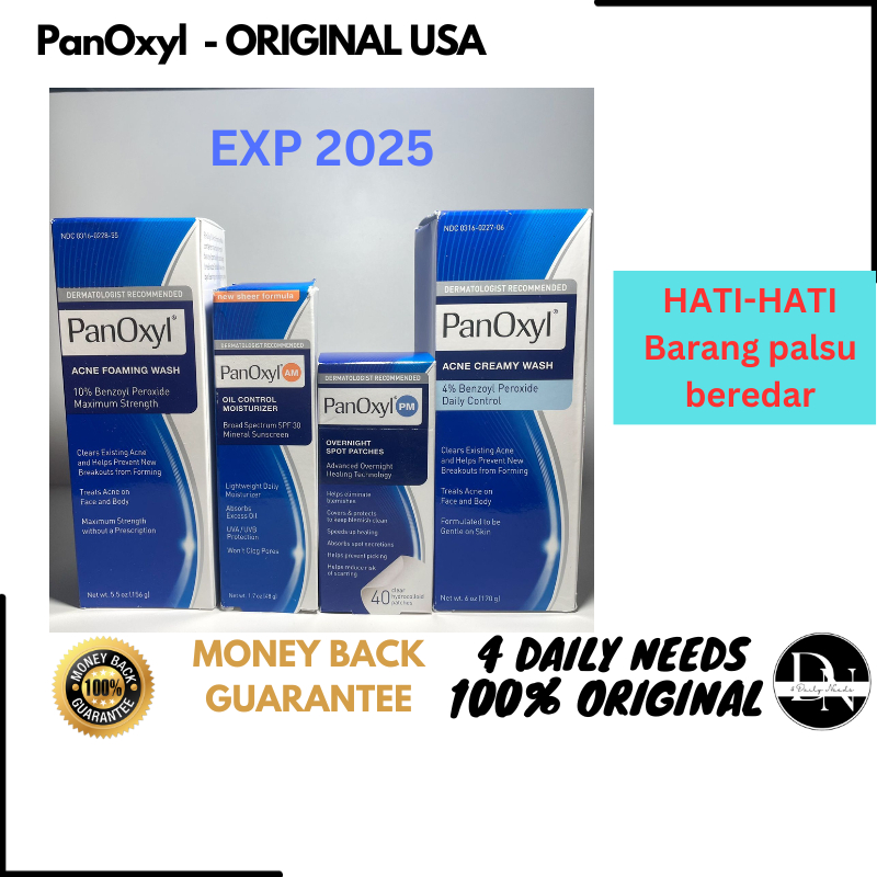 PanOxyl AM PM Original USA