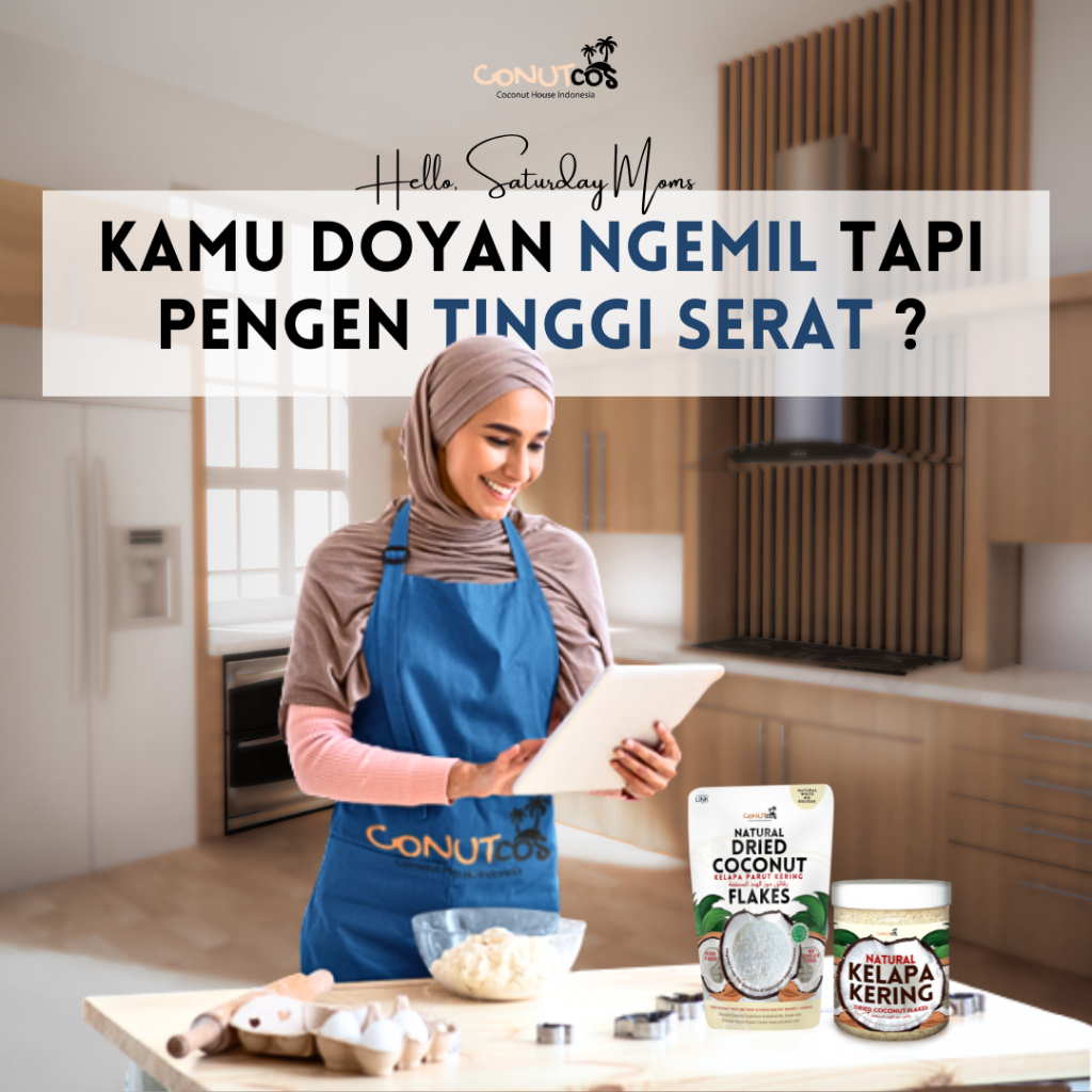 

Coconut Flakes | Kelapa Kering Instan 400g Untuk Nastar Klepon Makassar