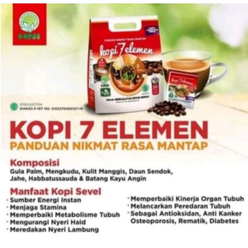 

kopi 7 elemen berkhasiyat dan sehat hpai