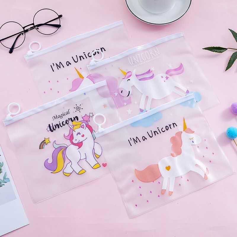 

Pouch Unicorn Pink Panther Cactus Transparan (734) / Zipper Bag / Zipper Lock / Tempat Pensil Unicorn Transparan / Travel Pouch Organizer