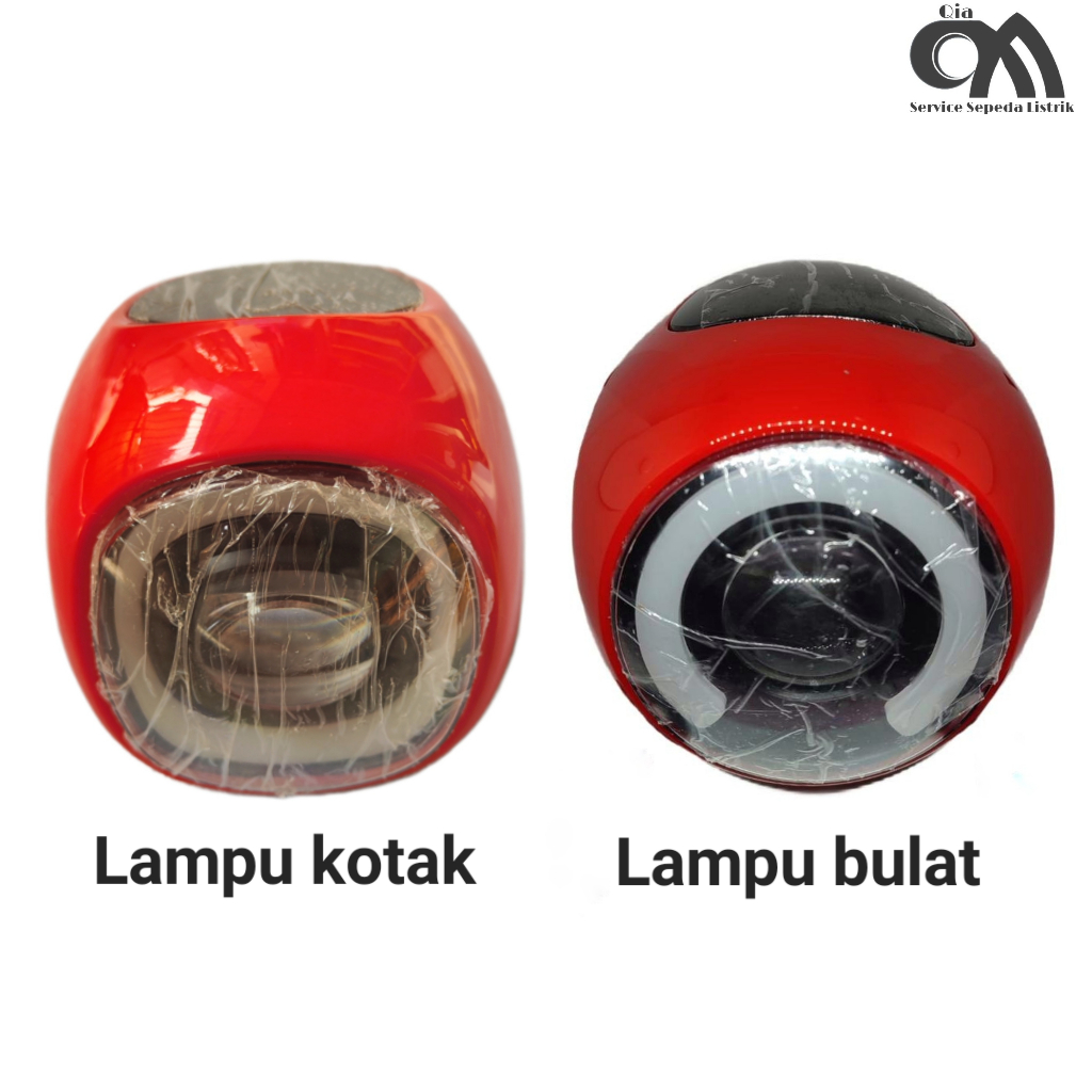 Head Lamp 48V - 60V Sepeda Listrik
