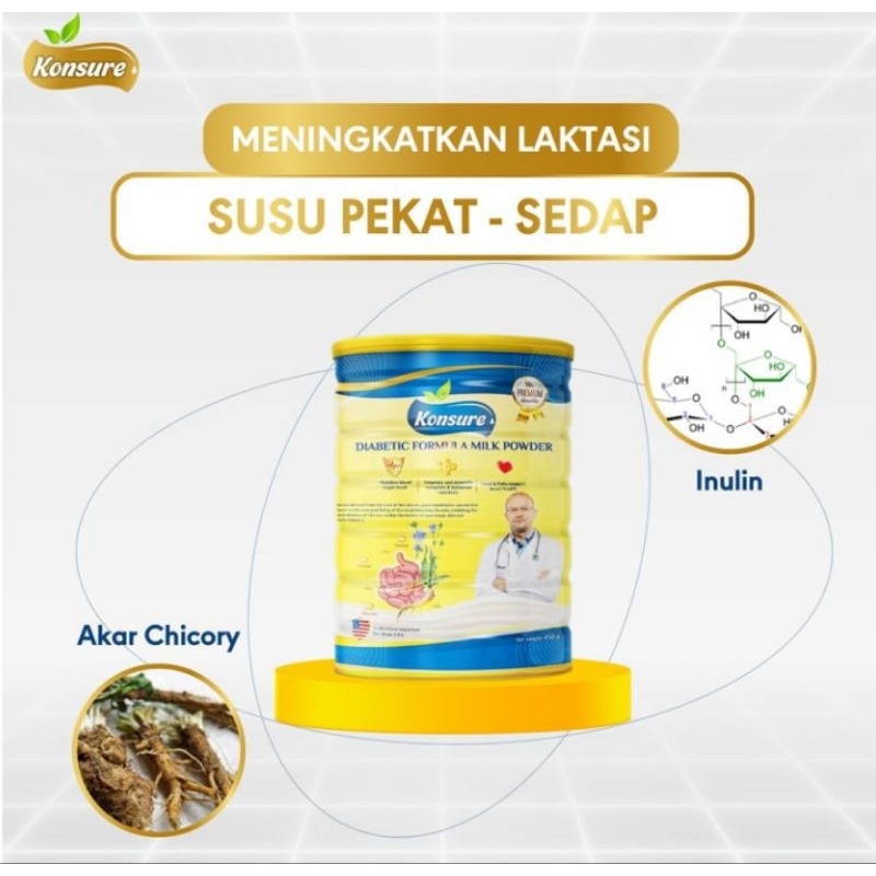 

KONSURE SUSU MILK POWDER OBAT DIABETES DAN KENCING MANIS DETOK INSULIN PANKREAS