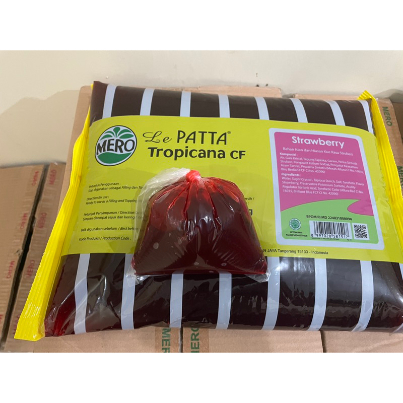 

[LEPATTA TOPKITA] Selai CF Strawberry Repack 250gr