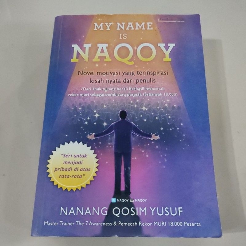 Novel My Name Is Naqoy oleh Nanang Qosim Yusuf