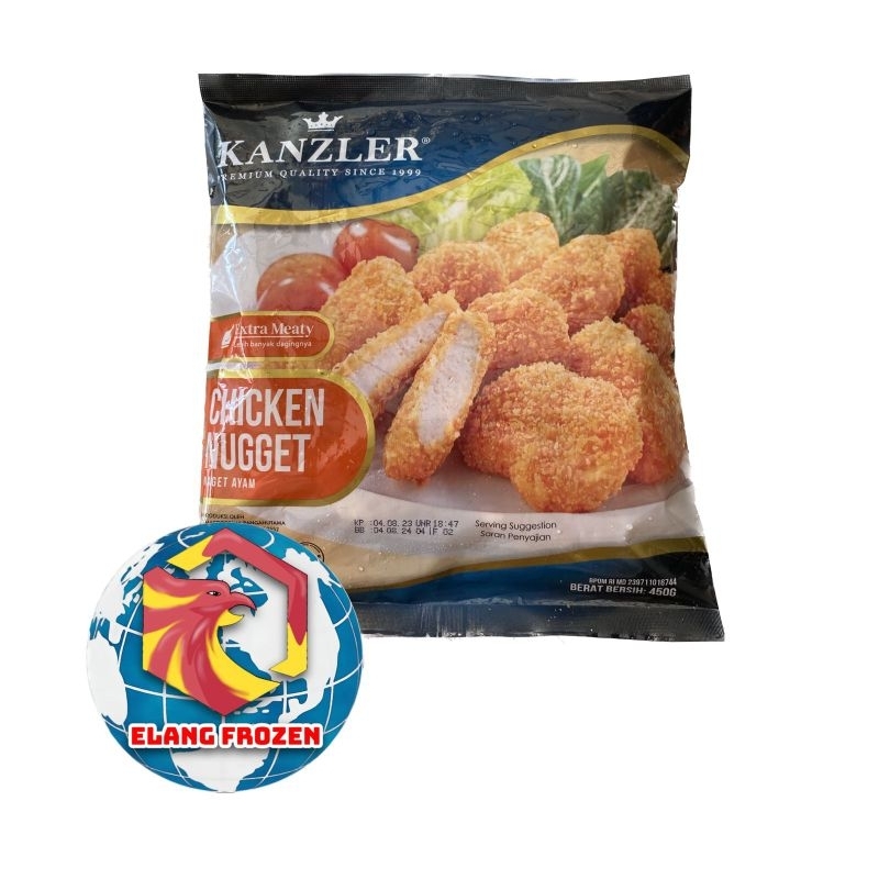 

Kanzler Chicken Nugget / Kanzler Naget Ayam 450gr