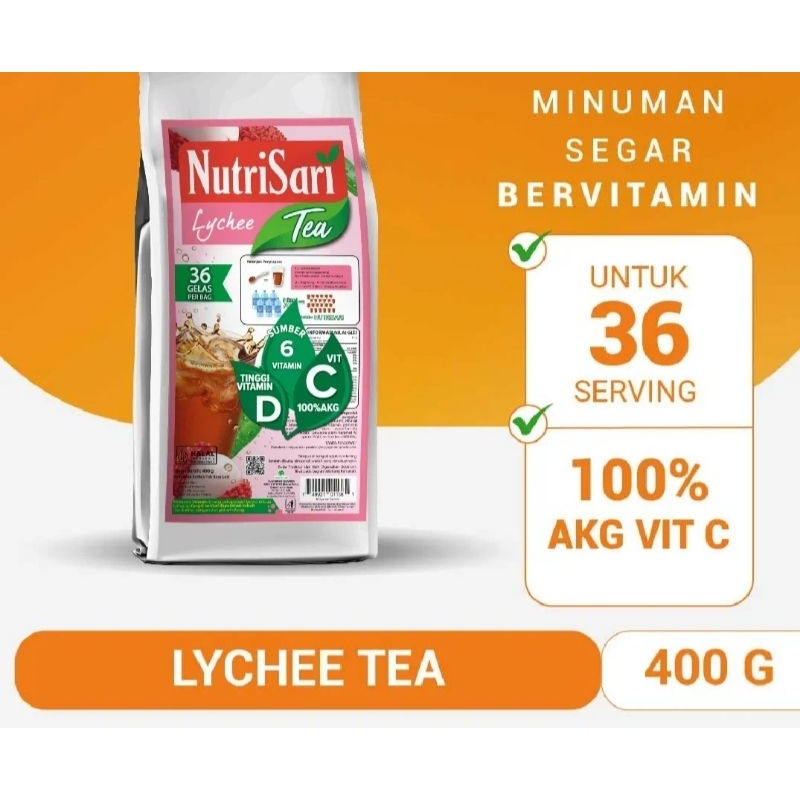 

Nutrisari Varian Lychee (400 gr).