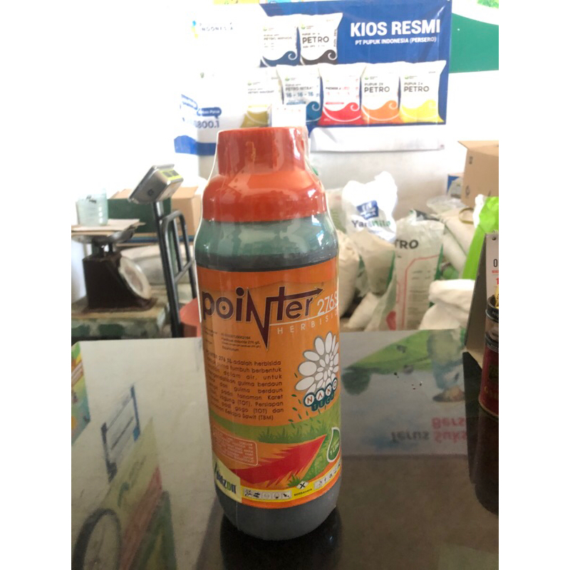 POINTER 276SL - 1 Liter (Parakuat Diklorida 276sl) Herbisida  Herbisida POINTER 1 Liter