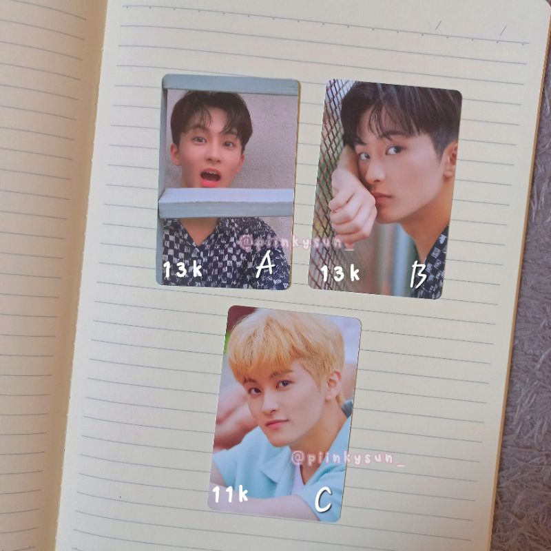 photocard / pc dicon 101 mark lee nct 127 official