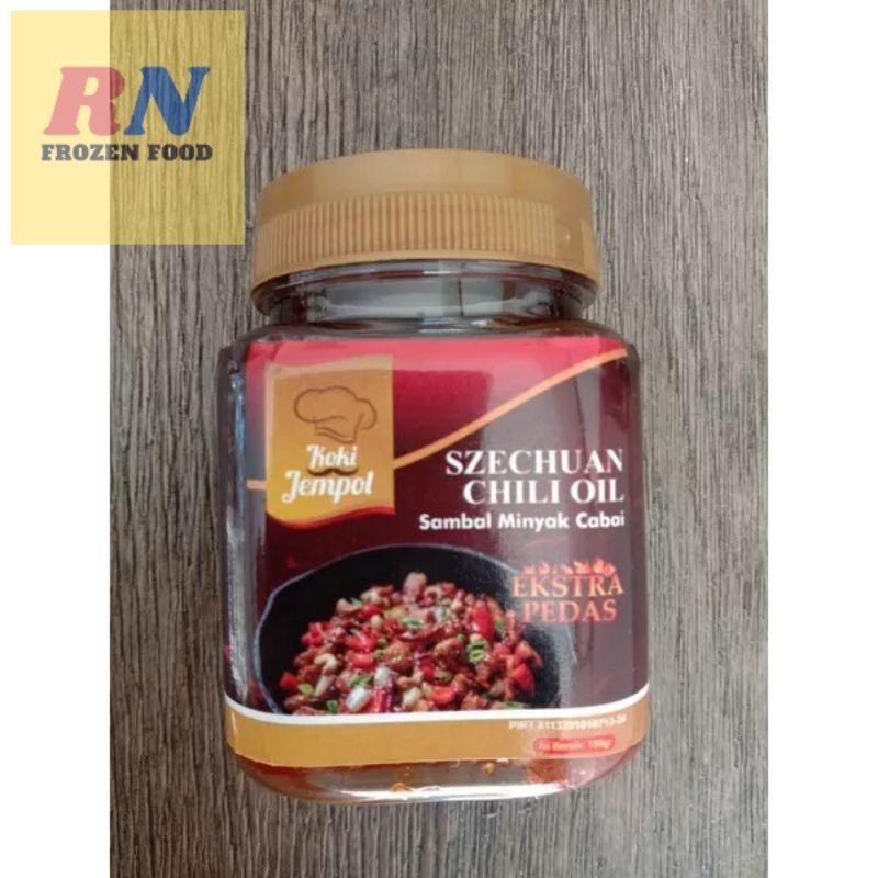 

Bumbu Koki Jempol II Sambal Szechuan Minyak Cabai Kotak