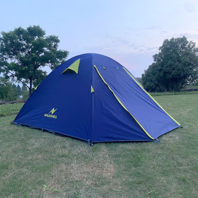 Tenda Wildshell Rote Series kap 4 person Frame alumunium - Tenda Camping Wildshell Rote Series 4 ora