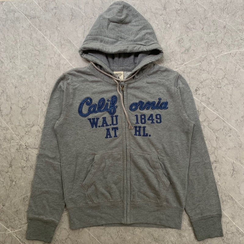 ZIP HOODIE WHO AU GREY