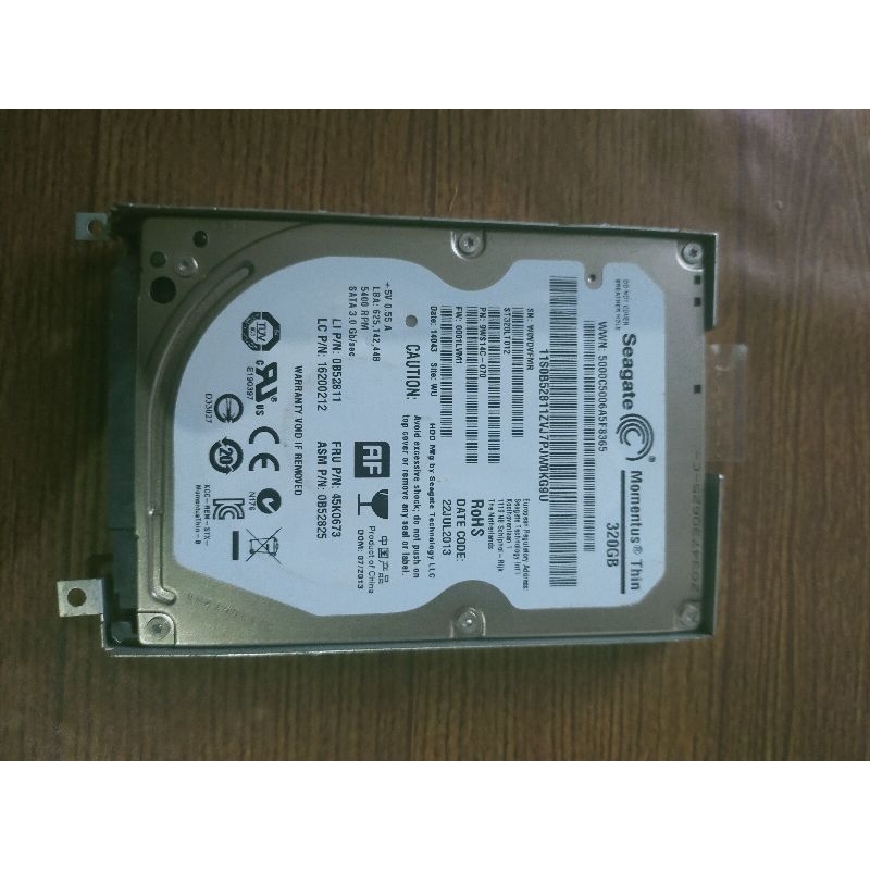 hardisk laptop 320gb