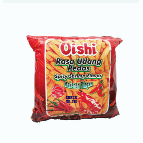 

Oishi Udang Pedas - Netto 11gr