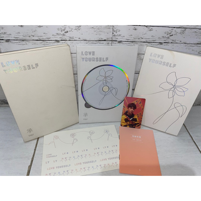 UNSEALED ALBUM BTS LOVE YOURSELF HER VERSI I PHOTO CARD SEOKJIN
