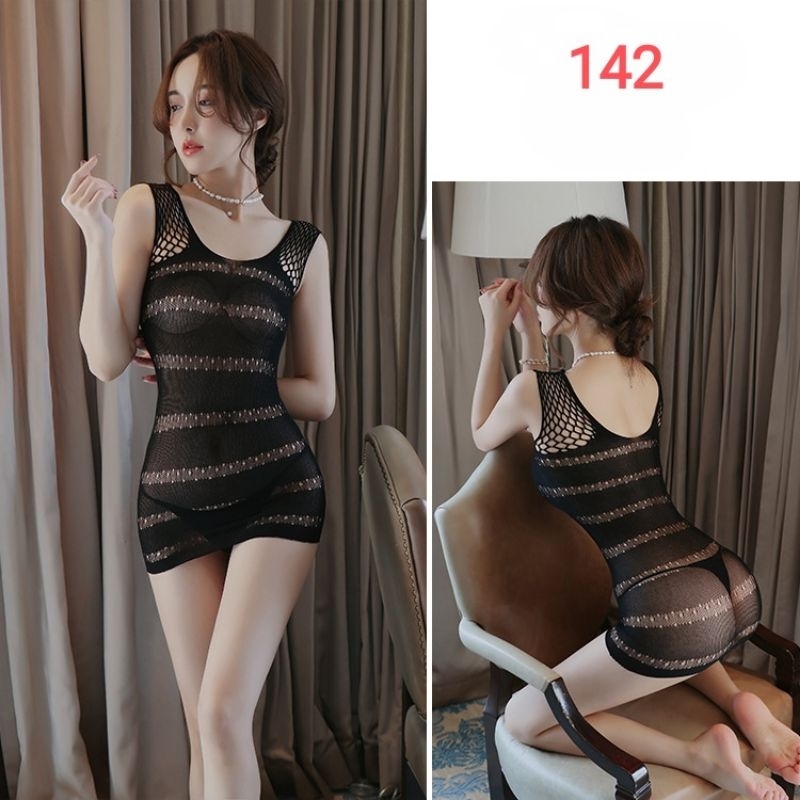 LINGERIE BODY STOCKING SEXY PAKAIAN DALAM WANITA HOT A00-142
