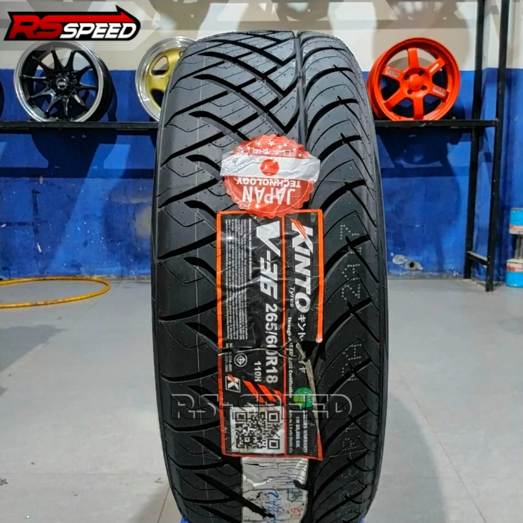 Ban Mobil Tahun Produksi Baru Khusus Untuk Mobil Nissan Terra Ukuran 265 60 R18 Merek Kinto Type V36