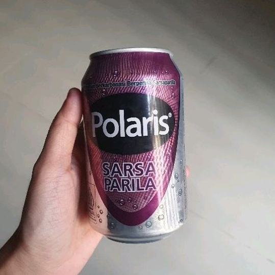 

Polaris minuman soda rasa SARSAPARILA 330ml