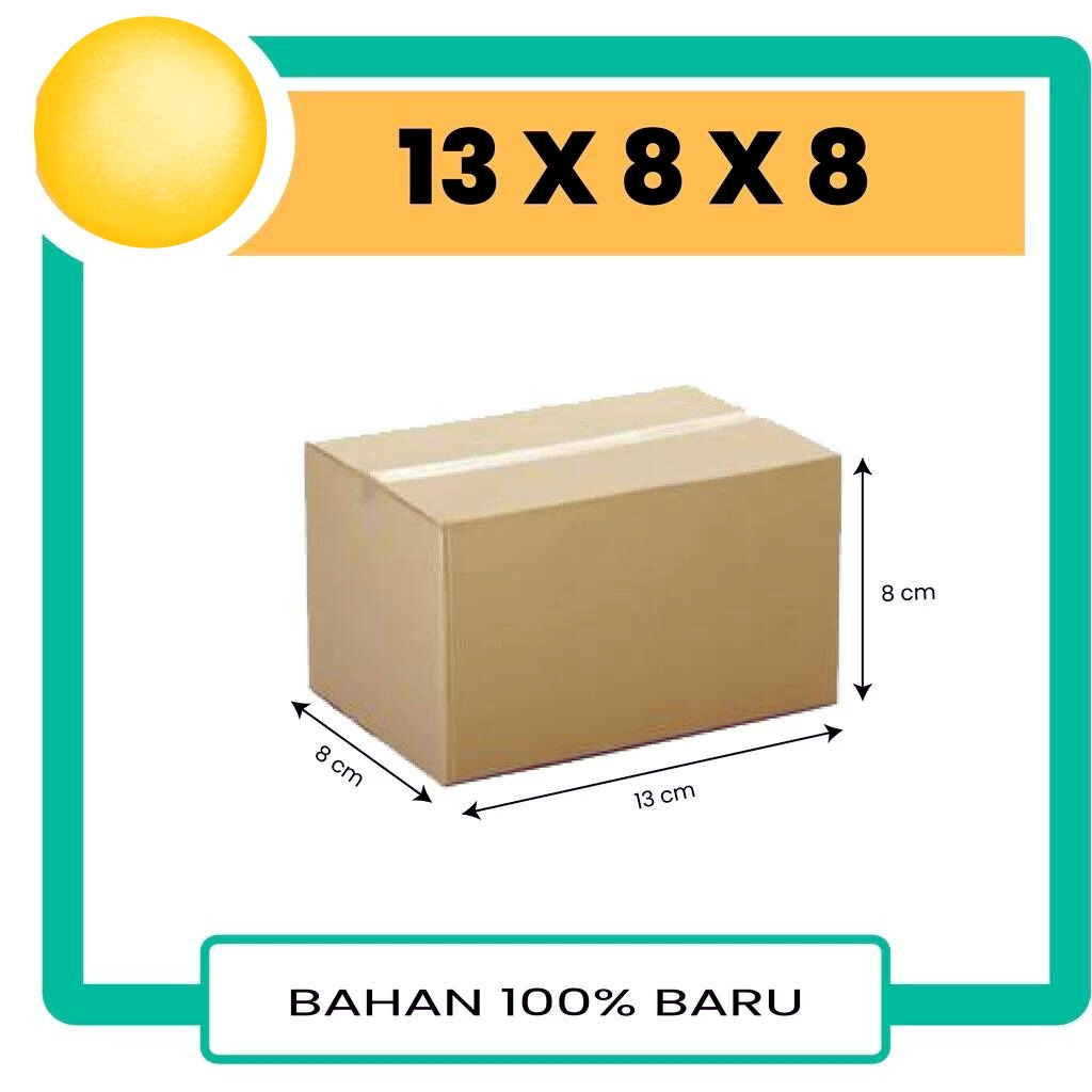 

Kardus Box Packing Online Shop 13x8x8 Tebal