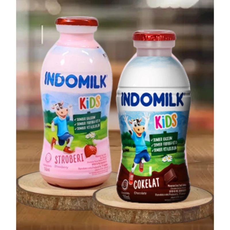 

Indomilk Susu Cair Botol 190 ml