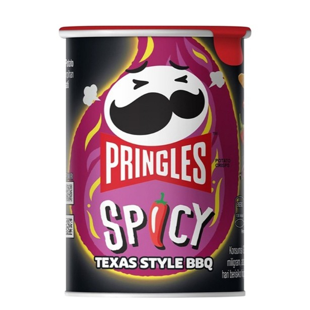 

Pringles potato crisps spicy Texas style BBQ 42 gr