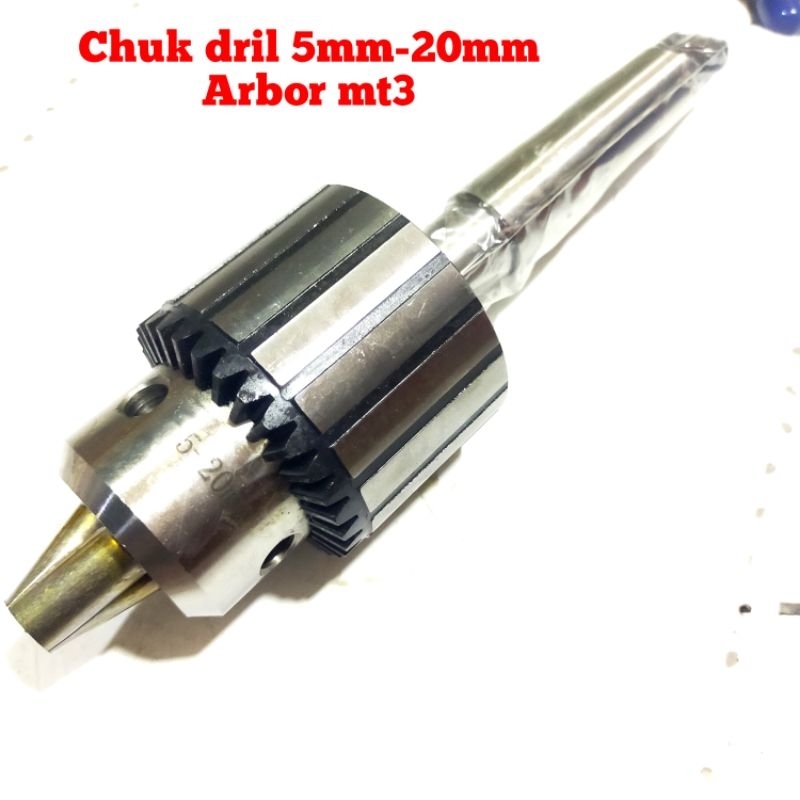 5-20mm TOKIWA Arbor mt3 Chuk dril kepala bor penjepit  bor  HowerBukan chuk keyles