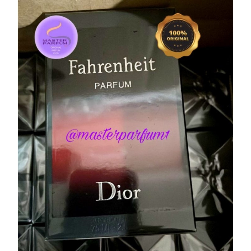 Dior Fahrenheit Parfum. ORIGINAL PARFUM 100%