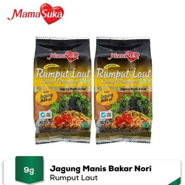 

MamaSuka Rumput Laut Jagung Bakar 2 x 4.5 gr