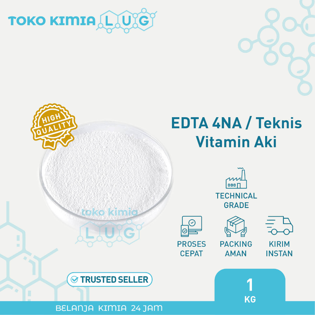 

EDTA 4NA / Vitamin Aki / EDTA Teknis 1 KG