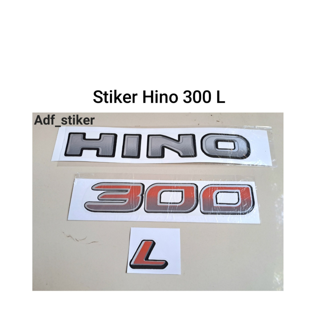stiker Hino 300 L / stiker Hino 300 dutro hino 300 dutro