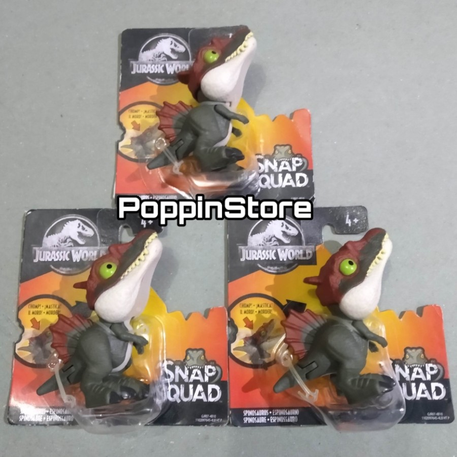 Jurassic World Snap Squad Spinosaurus Super Rare Wave 4