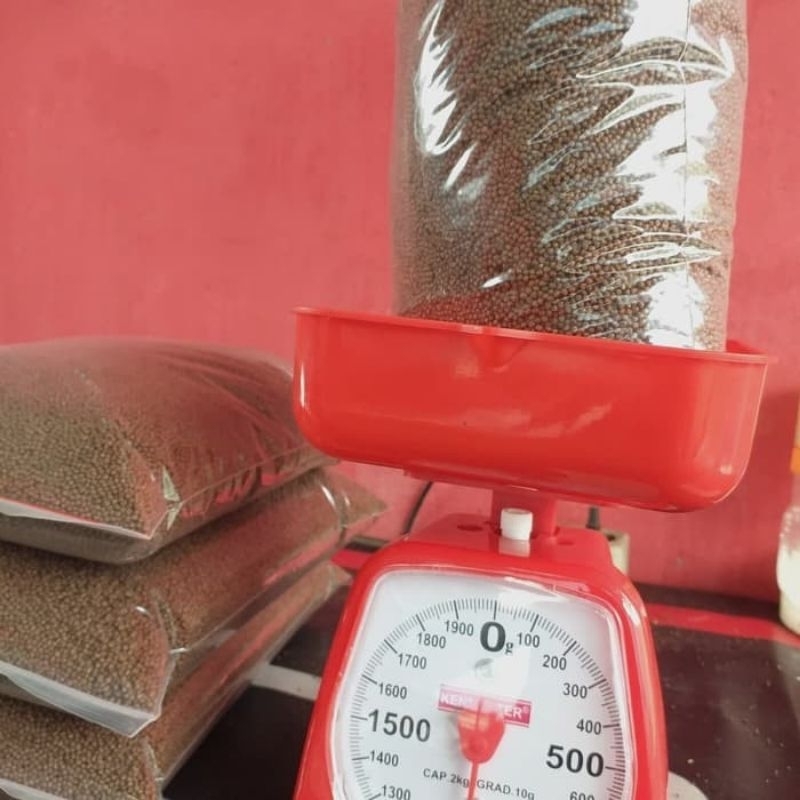 pelet -1 ikan nila lele gurame  protein tinggi 500 grm pck