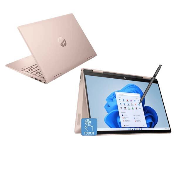 NOTEBOOK HP PAVILION X360 CONVERT 14-EK1067TU (ROSE GOLD) : INTEL I5-1335U ,16GB , 512GB, 14" FHD TO