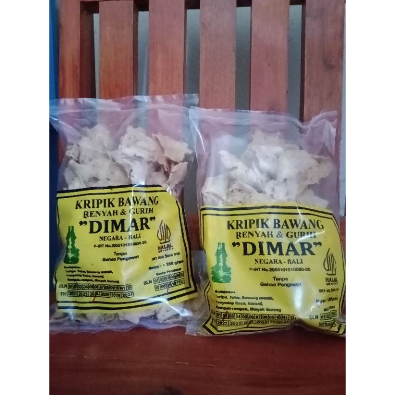 

KRIPIK BAWANG DIMAR OLEH-OLEH KHAS JEMBRANA BALI