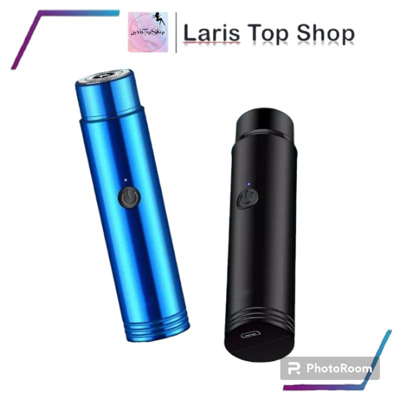 Alat Cukur Elektrik Mini USB Pisau Cukur Jenggot Recharge Multifungsi