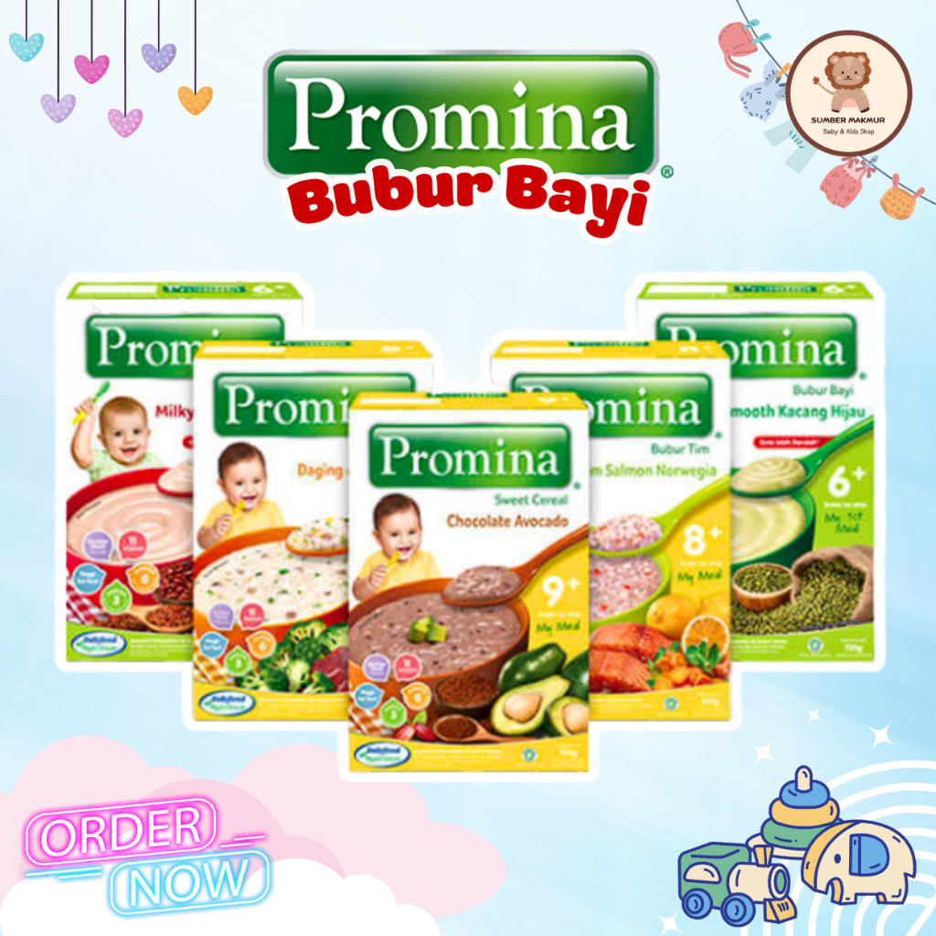 Promina Bubur Bayi 6+ 8+ Bulan / MPASI Sereal Makanan Bayi