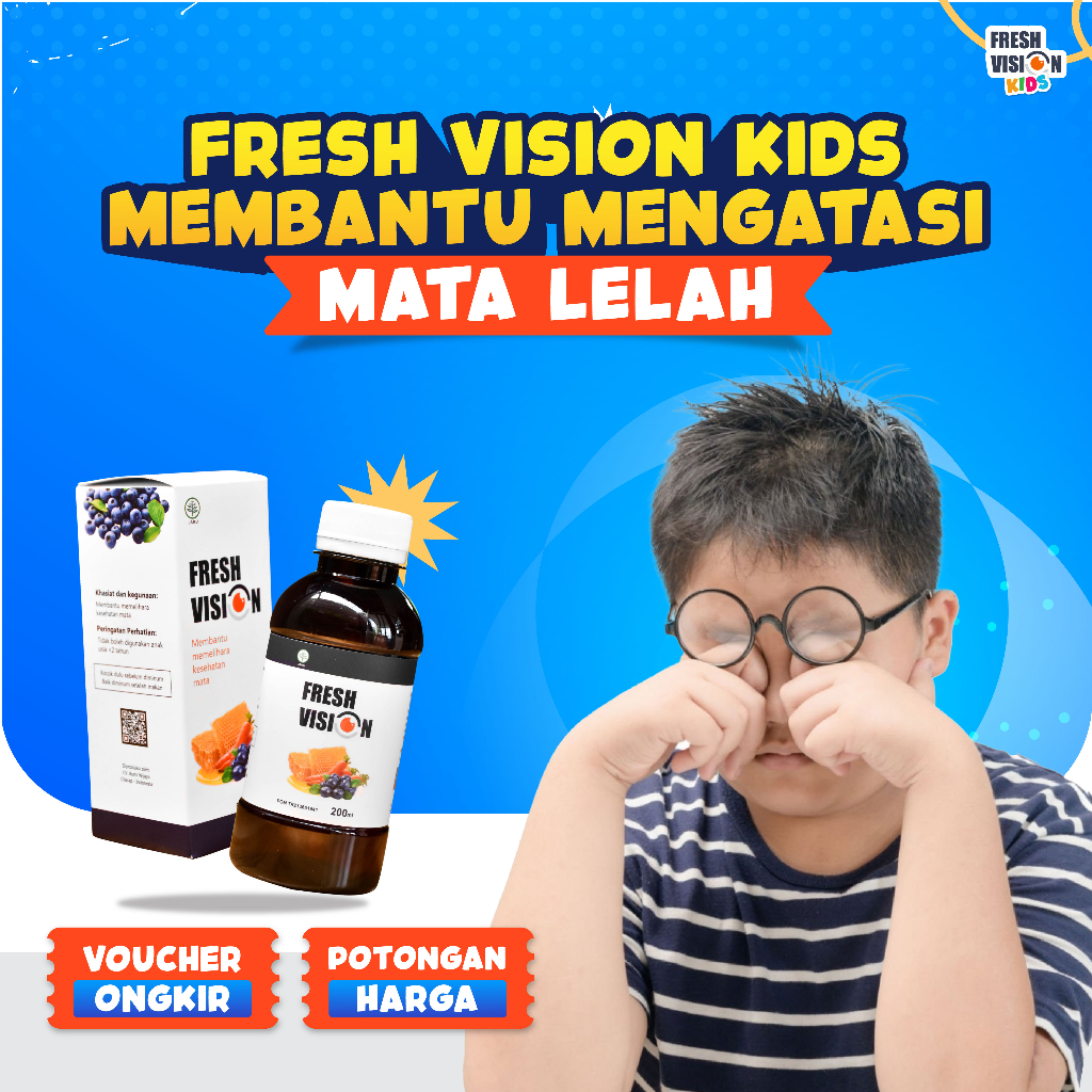 

FRESH VISION KIDS – Madu Vitamin Anak Untuk Membantu Mengatasi Mata Lelah