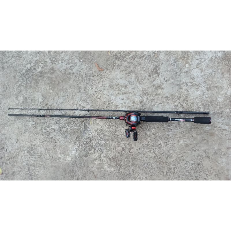 Set BC Abu Garcia Vendetta & lizard black rose 2nd