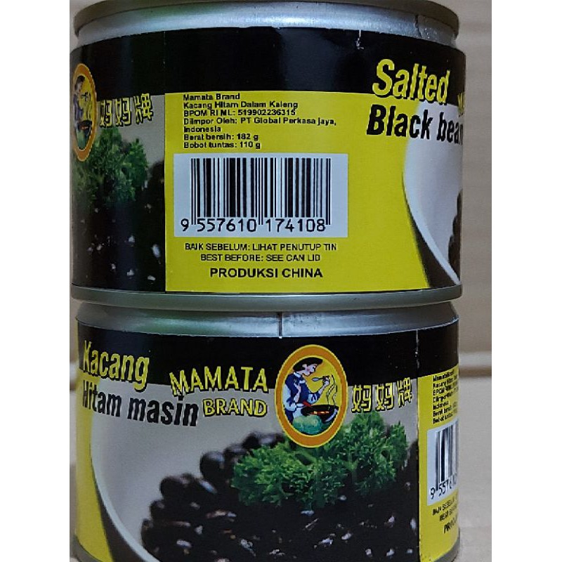 

MAMATA BLACK BEAN 182 GR