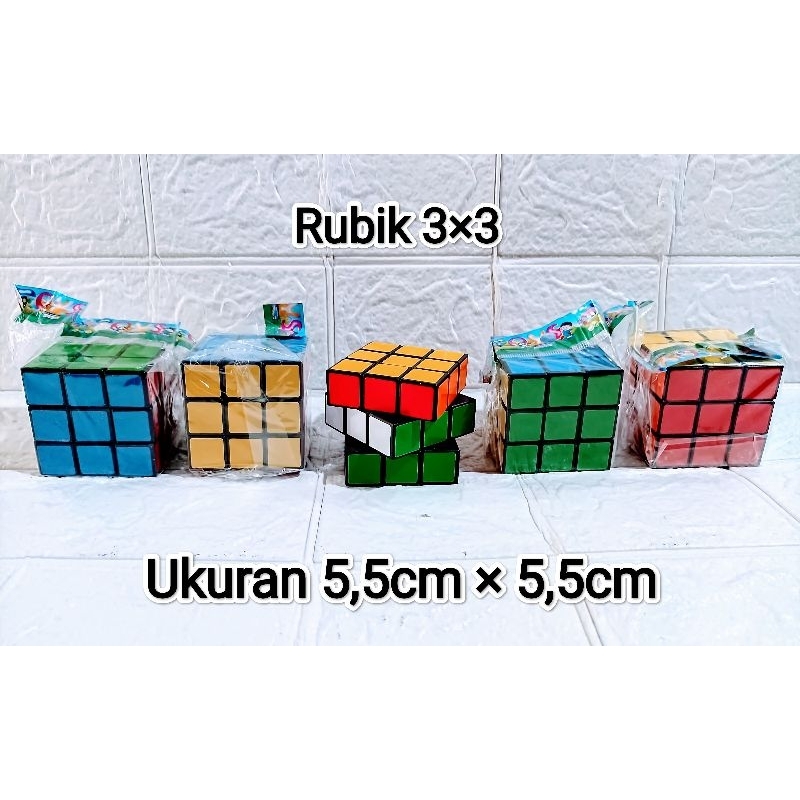 rubik 3x3 ukuran 5,5cm x 5,5cm # RK