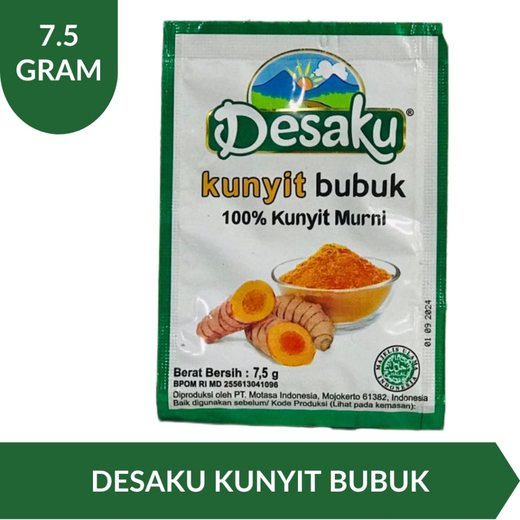 

Desaku Kunyit Bubuk 7,5 Gram