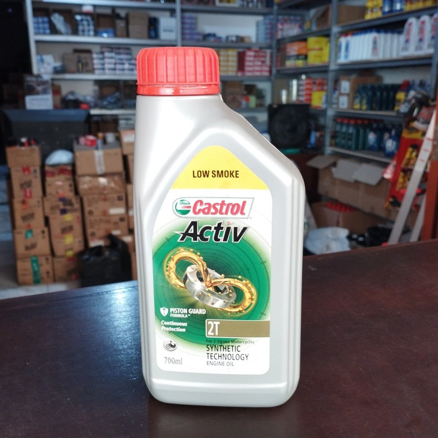 Oli Samping Castrol 2T Low Smoke